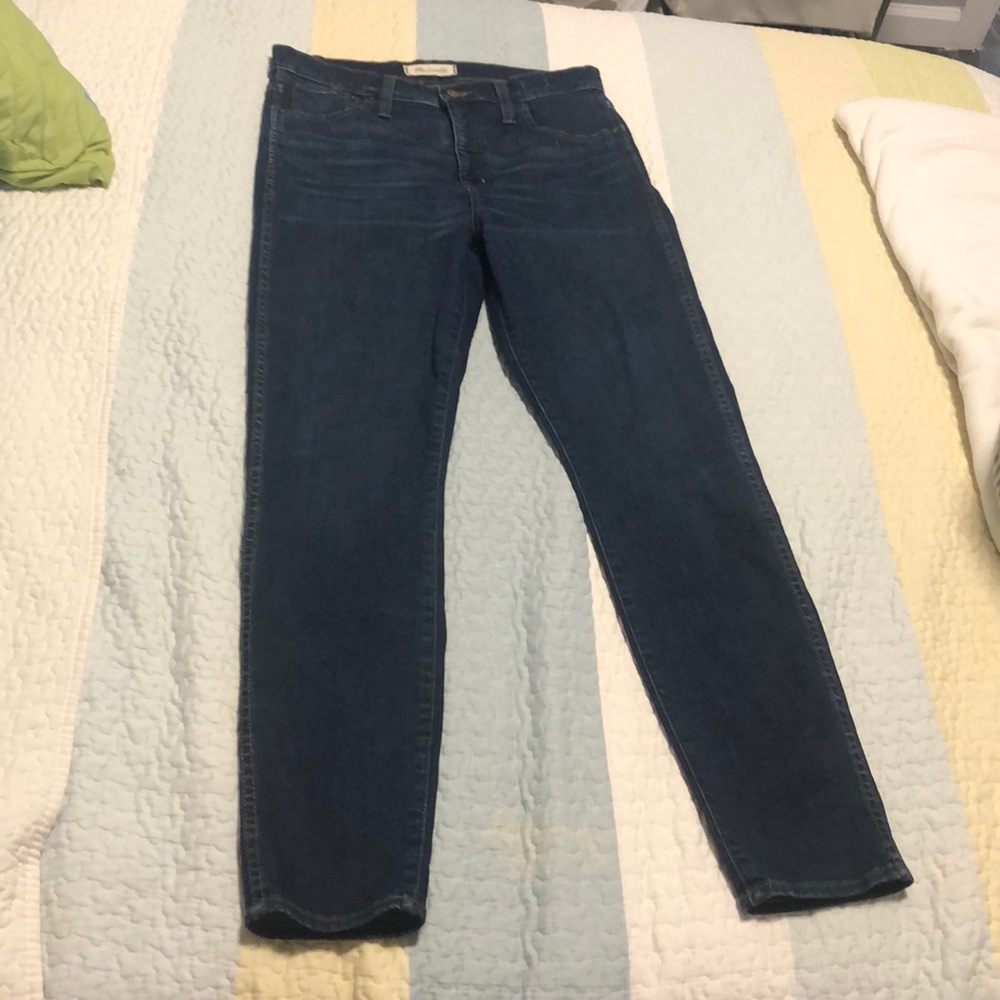 Madewell 10 Inch High Rise Skinny Jeans